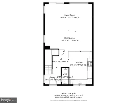 Floorplan - 9739 Golf Course Rd #D102, Ocean City, MD 21842 photo 2 of 3