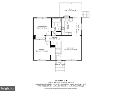Floorplan - 15 Raft Rd, Ocean Pines, MD 21811 photo 3 of 3