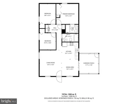 Floorplan - 9 Camelot Cir, Ocean Pines, MD 21811 photo 1 of 1