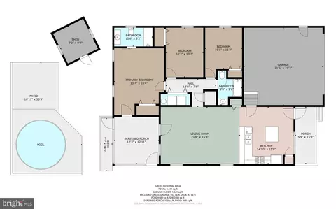 Floorplan - 28 Quarter Staff Pl, Berlin, MD 21811 photo 1 of 1