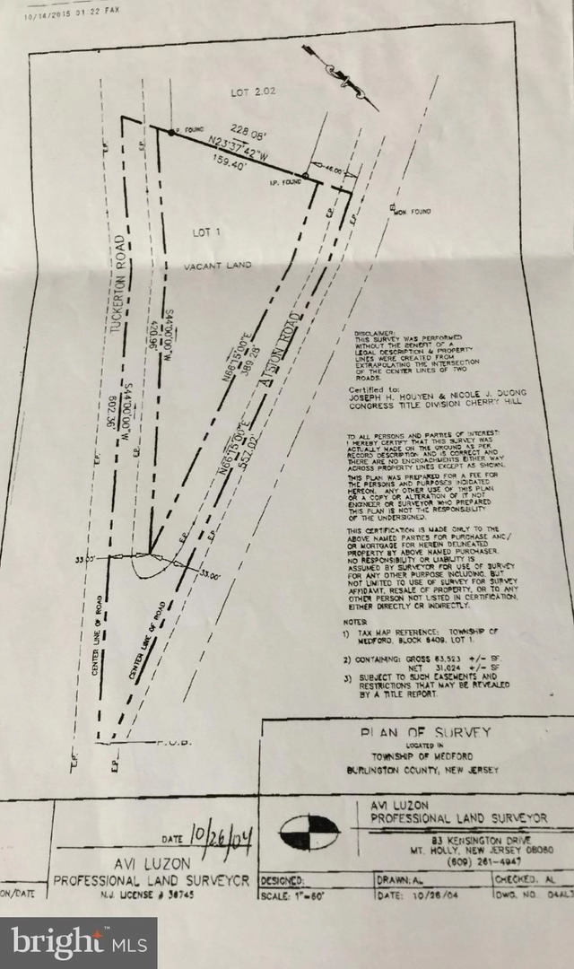 0 Tuckerton Atsion Rd  