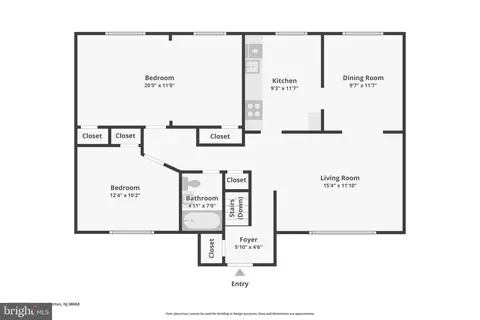 Floorplan - 237 Purdue Ave, Pemberton, NJ 08068 photo 3 of 3