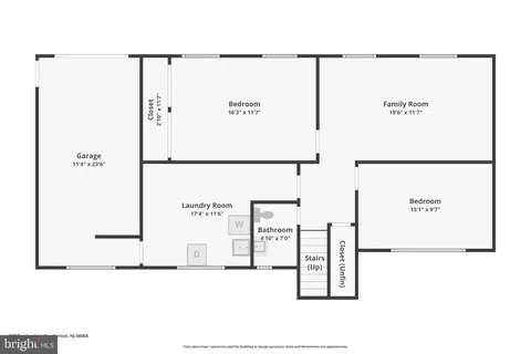 Floorplan - 237 Purdue Ave, Pemberton, NJ 08068 photo 2 of 3