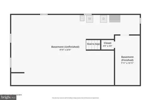 Floorplan - 335 Ithaca Ave, Delran, NJ 08075 photo 3 of 3