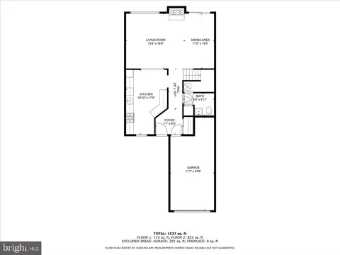 Floorplan - 24 E Oleander Dr, Mount Laurel, NJ 08054 photo 1 of 3