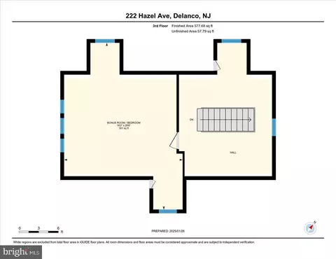 Floorplan - 222 Hazel Ave, Delanco, NJ 08075 photo 3 of 3
