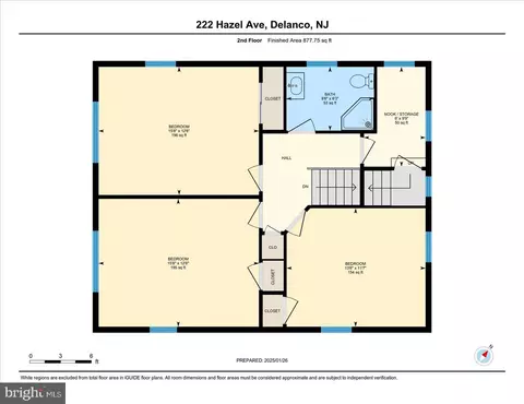 Floorplan - 222 Hazel Ave, Delanco, NJ 08075 photo 2 of 3