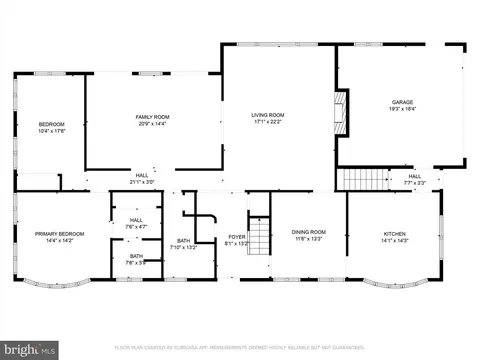 Floorplan - 1101 Cherry Ln, Cinnaminson, NJ 08077 photo 1 of 4