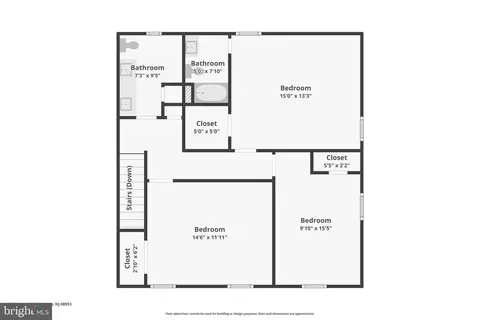 Floorplan - 75 Euston Rd S, Marlton, NJ 08053 photo 2 of 3