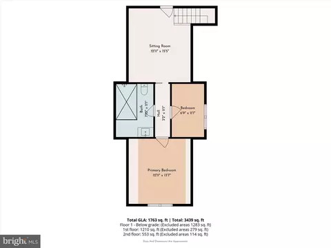 Floorplan - 61 S Maple Ave, Maple Shade, NJ 08052 photo 2 of 5