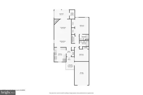 Floorplan - 5 E Oleander Dr, Mount Laurel, NJ 08054 photo 1 of 1