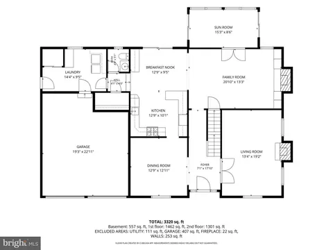 Floorplan - 2 Jay Ct, Marlton, NJ 08053 photo 2 of 4