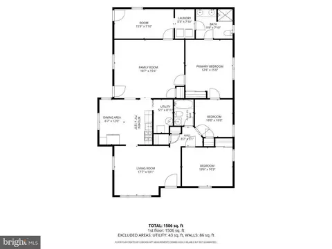Floorplan - 19 Paul Rd, Maple Shade, NJ 08052 photo 1 of 1
