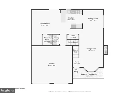 Floorplan - 1120 Lambert Dr, Westampton, NJ 08060 photo 2 of 3