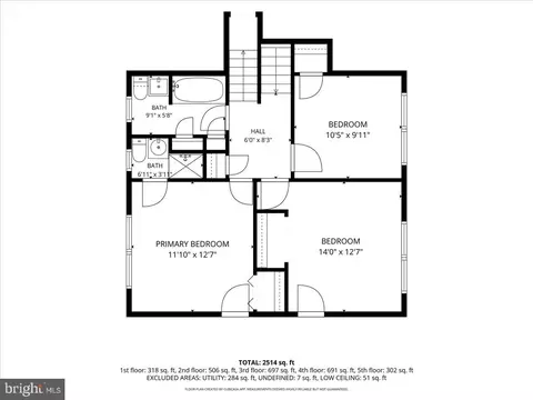 Floorplan - 308 Devon Rd, Cinnaminson, NJ 08077 photo 2 of 6