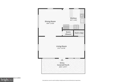Floorplan - 36 County Ave, Maple Shade, NJ 08052 photo 2 of 3