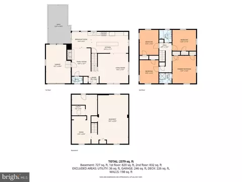 Floorplan - 3 Overbrook Cir, Moorestown, NJ 08057 photo 1 of 4