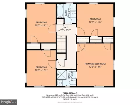 Floorplan - 3 Overbrook Cir, Moorestown, NJ 08057 photo 3 of 4