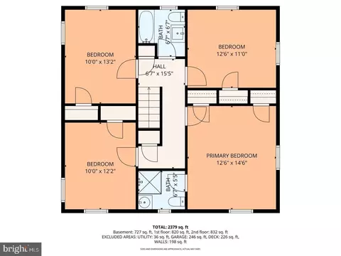 Floorplan - 3 Overbrook Cir, Moorestown, NJ 08057 photo 3 of 4
