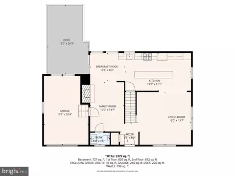 Floorplan - 3 Overbrook Cir, Moorestown, NJ 08057 photo 2 of 4