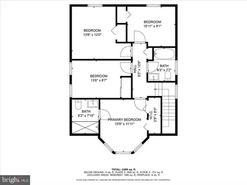 Floorplan - 14 E 3rd Ave, Cherry Hill, NJ 08003 photo 2 of 4