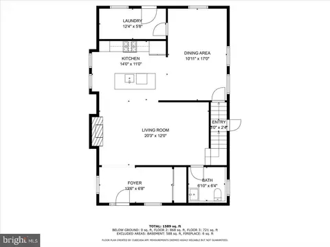 Floorplan - 14 E 3rd Ave, Cherry Hill, NJ 08003 photo 4 of 4