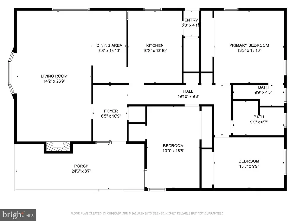 Floorplan - 6916 Collins Ave, Pennsauken, NJ 08109 photo 1 of 1