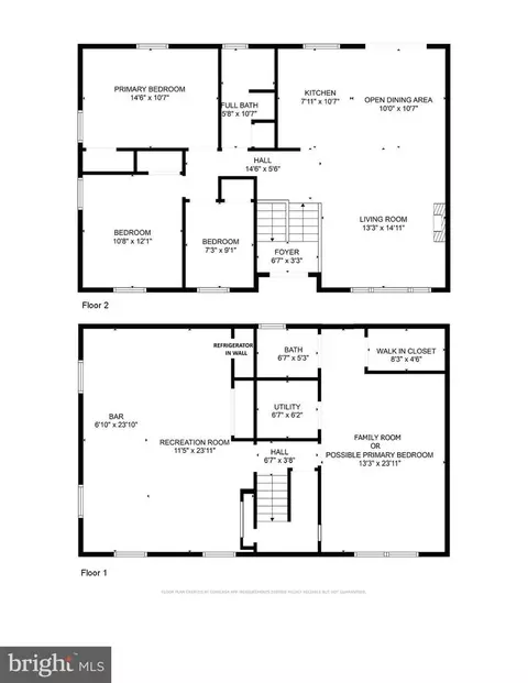 Floorplan - 433 Wright Ave, Berlin, NJ 08009 photo 1 of 3