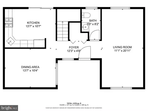 Floorplan - 105 Mason Run, Pine Hill, NJ 08021 photo 1 of 3