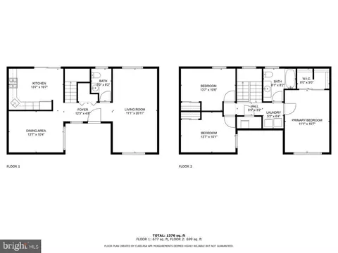 Floorplan - 105 Mason Run, Pine Hill, NJ 08021 photo 3 of 3