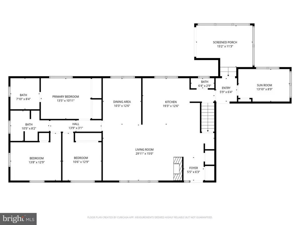 Floorplan - 311 Saint James Ave, Merchantville, NJ 08109 photo 1 of 2