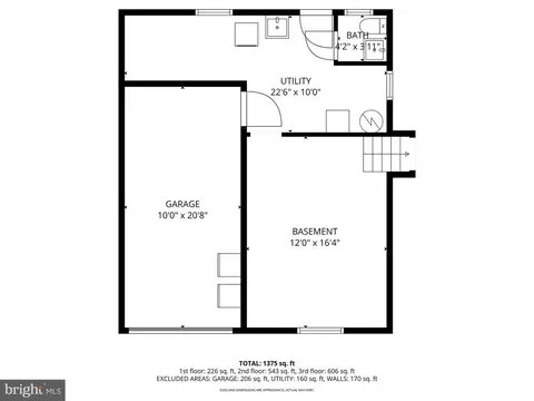 Floorplan - 404 Graisbury Ave, Haddonfield, NJ 08033 photo 1 of 4