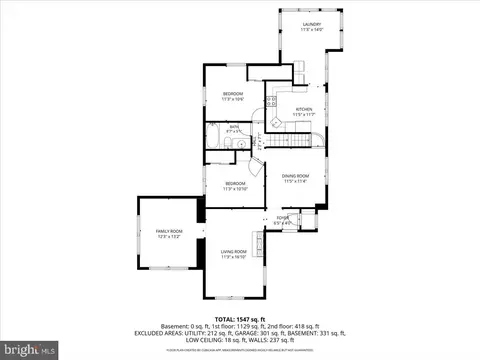 Floorplan - 114 Ebert Ave, Voorhees, NJ 08043 photo 1 of 4