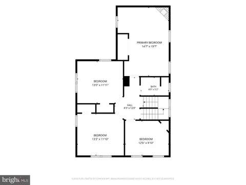 Floorplan - 524 Beech Ave, Laurel Springs, NJ 08021 photo 2 of 4