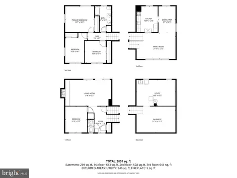 Floorplan - 413 Howard Rd, Cherry Hill, NJ 08034 photo 5 of 5