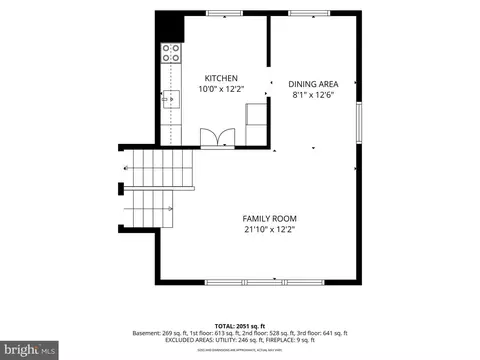 Floorplan - 413 Howard Rd, Cherry Hill, NJ 08034 photo 2 of 5