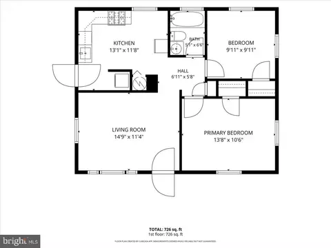 Floorplan - 436 10th Ave, Lindenwold, NJ 08021 photo 1 of 1
