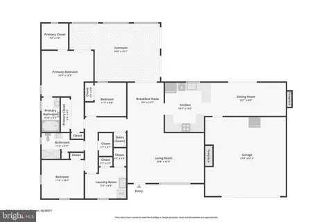 Floorplan - 210 Lakeside Ave, Pitman, NJ 08071 photo 1 of 2