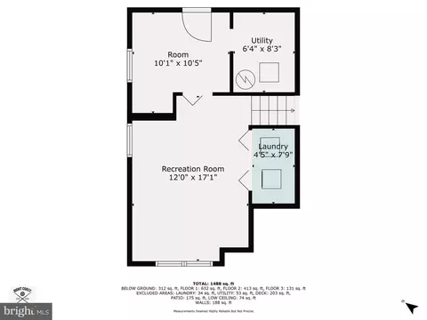 Floorplan - 505 Spruce Ave, Pitman, NJ 08071 photo 1 of 5