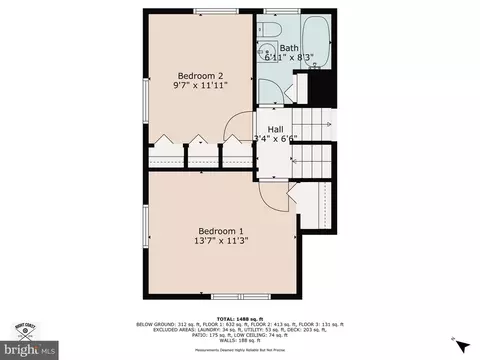 Floorplan - 505 Spruce Ave, Pitman, NJ 08071 photo 3 of 5