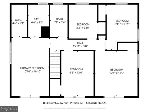 Floorplan - 413 Columbia Ave, Pitman, NJ 08071 photo 2 of 2