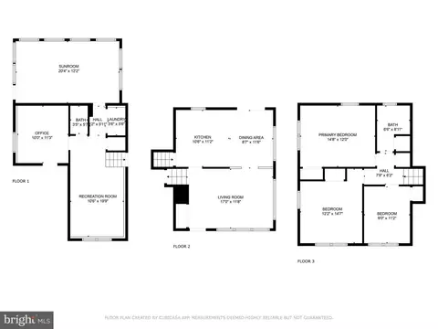 Floorplan - 33 Dailey Dr, Hamilton, NJ 08620 photo 1 of 1