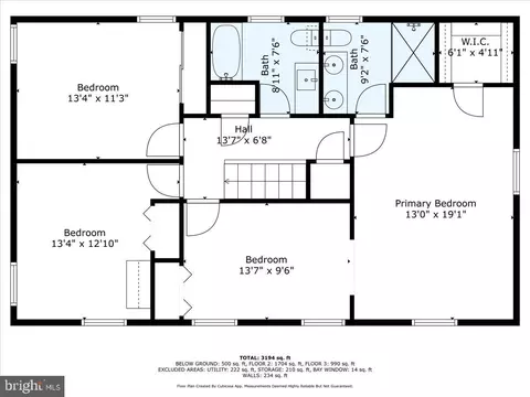 Floorplan - 20 Bernard Dr, Ewing, NJ 08628 photo 2 of 4