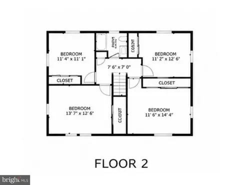 Floorplan - 1265 Lower Ferry Rd, Ewing, NJ 08618 photo 3 of 4