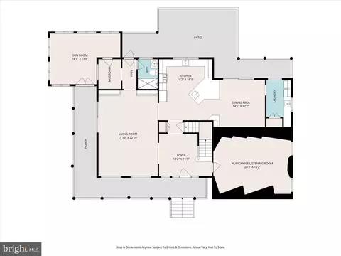 Floorplan - 4 Edgewood Rd, Edison, NJ 08820 photo 1 of 3