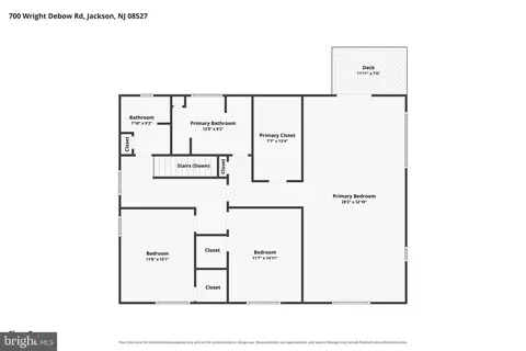 Floorplan - 700 Wright-debow Rd, Jackson, NJ 08527 photo 3 of 3