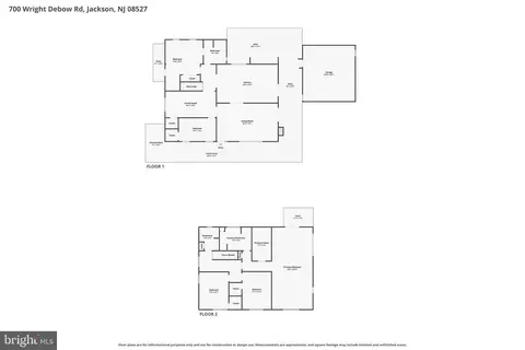 Floorplan - 700 Wright-debow Rd, Jackson, NJ 08527 photo 1 of 3