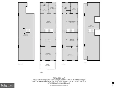 Floorplan - 338 3rd St, Hanover, PA 17331 photo 1 of 5