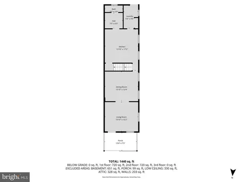 Floorplan - 338 3rd St, Hanover, PA 17331 photo 3 of 5