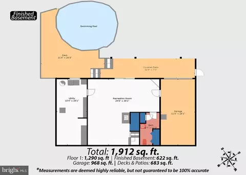 Floorplan - 110 Mowry Estates Rd, Schellsburg, PA 15559 photo 1 of 2